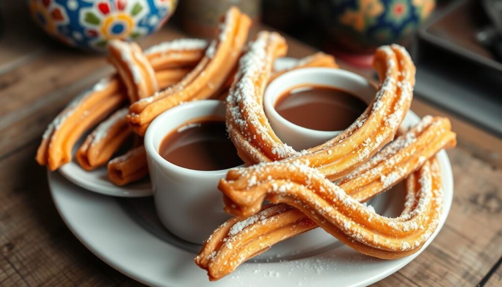 Churros con Chocolate