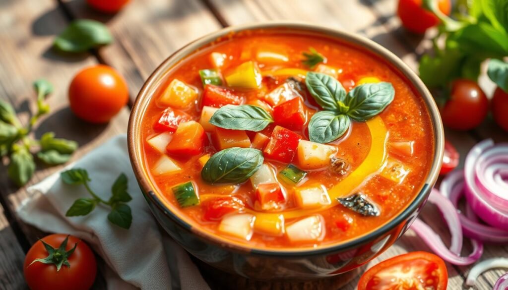 Gazpacho Vegetable Medley