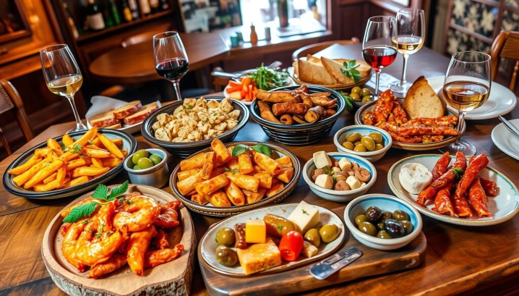 Spanish Tapas Dishes