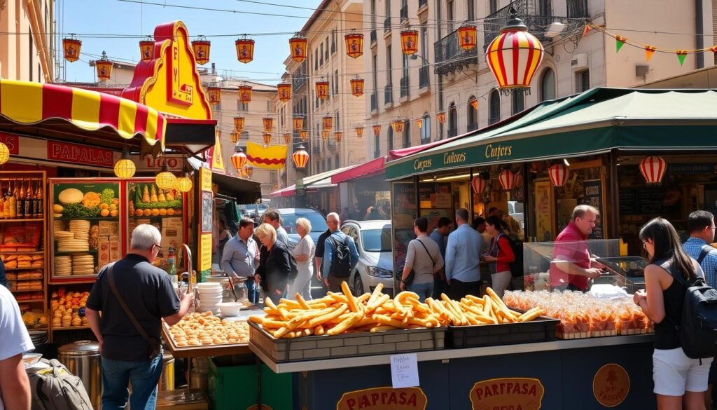 Spanish street food