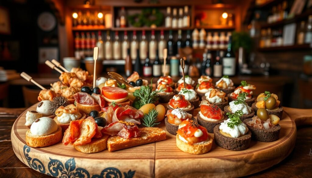 Traditional and Modern Basque Pintxos