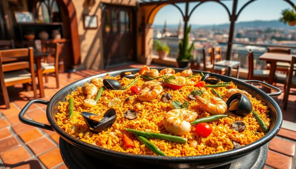 Valencian paella