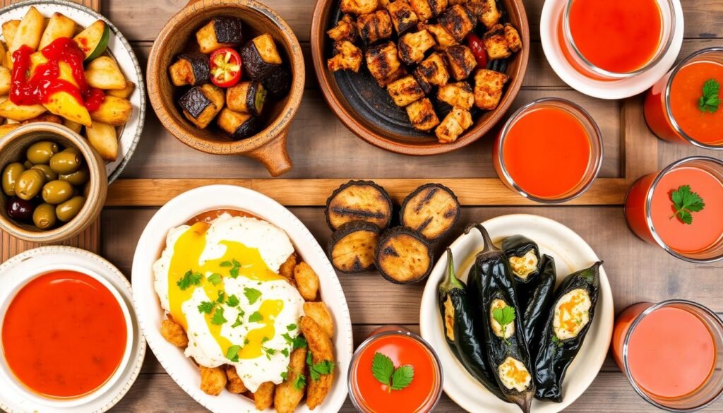 Vegetarian Tapas Dishes