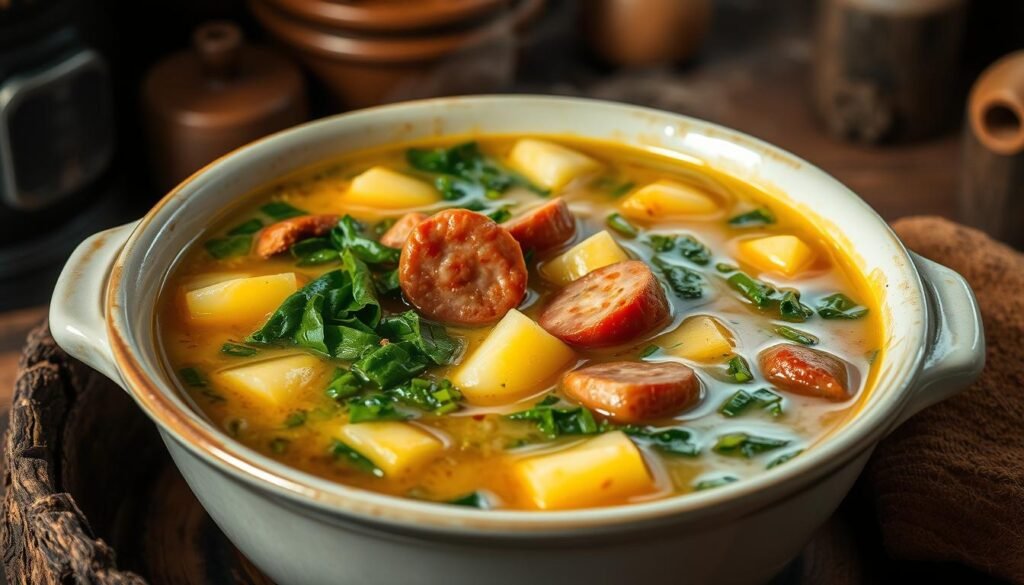 Caldo Gallego soup
