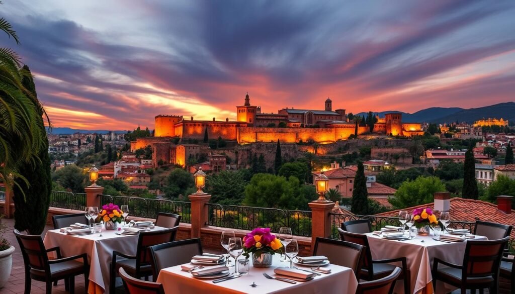 Restaurants with Stunning Views of the Alhambra