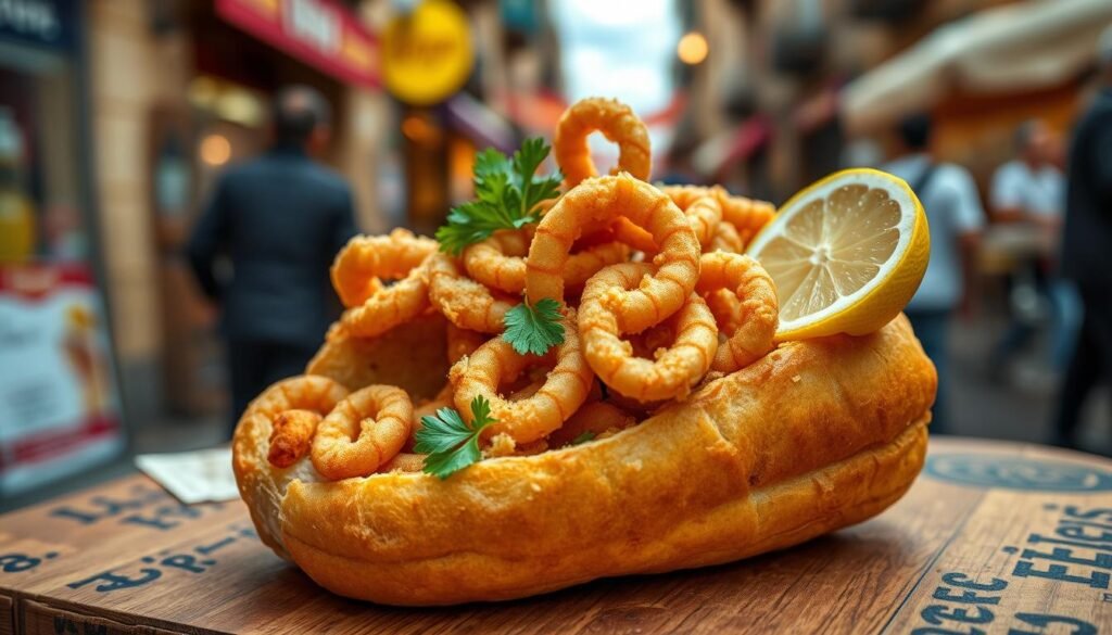 bocadillo de calamares