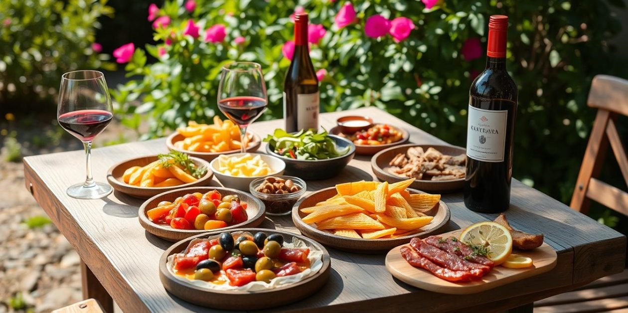 Tapas with Wine